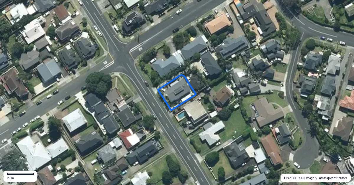 Property context map for 36 Hattaway Avenue, Bucklands Beach, Auckland