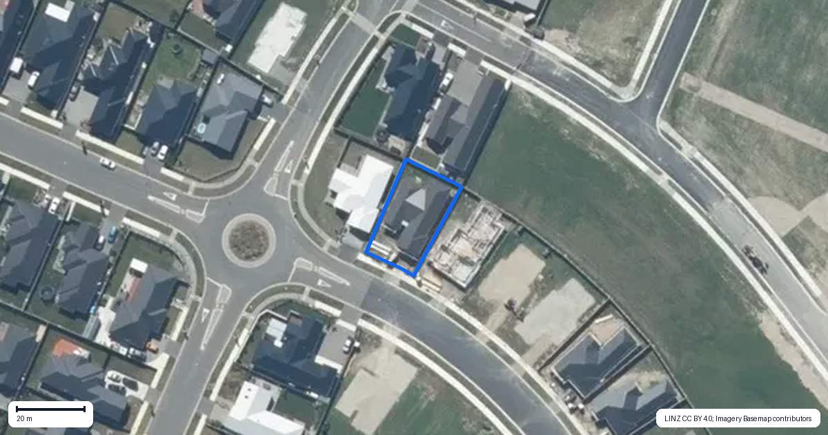Property context map for 55 Whitehorn Drive, Lincoln