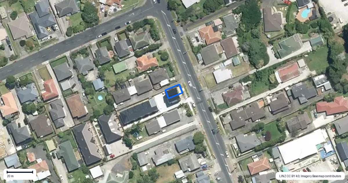 Property context map for 1/37 Claude Road, Hillpark, Auckland