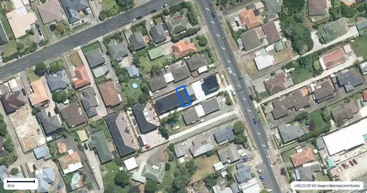 Property context map for 4/37 Claude Road, Hillpark, Auckland