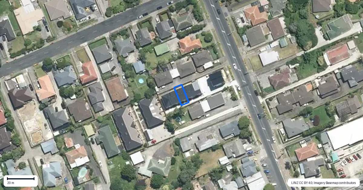 Property context map for 5/37 Claude Road, Hillpark, Auckland