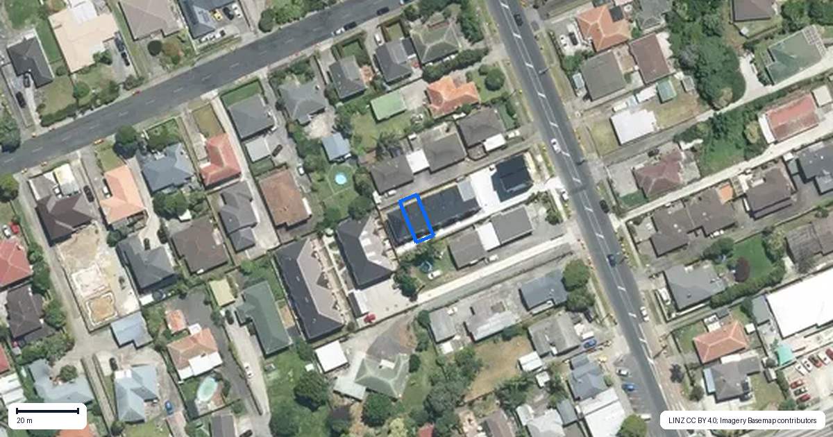 Property context map for 6/37 Claude Road, Hillpark, Auckland