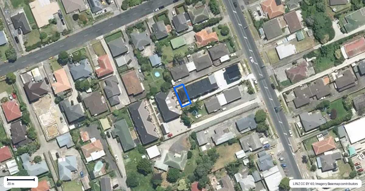 Property context map for 7/37 Claude Road, Hillpark, Auckland