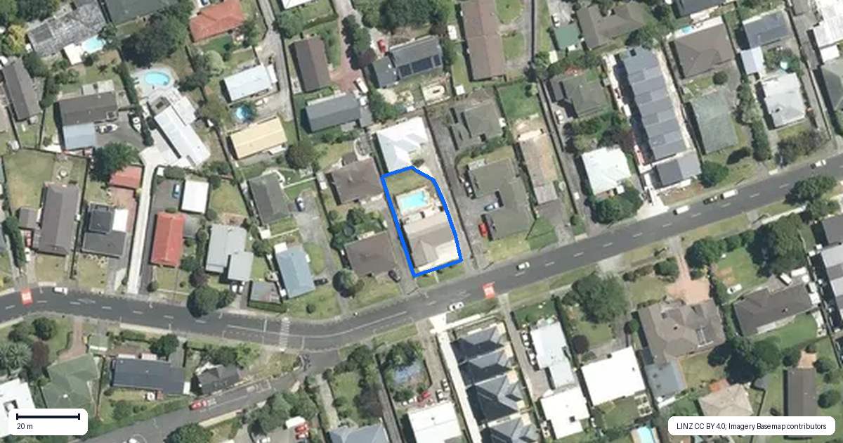 Property context map for 51 Clark Road, Pahurehure, Papakura