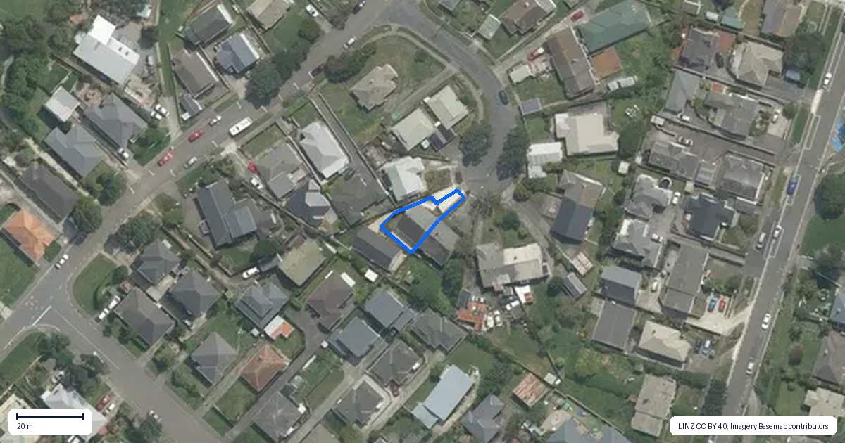 Property context map for 6 Rudyard Crescent, Johnsonville, Wellington