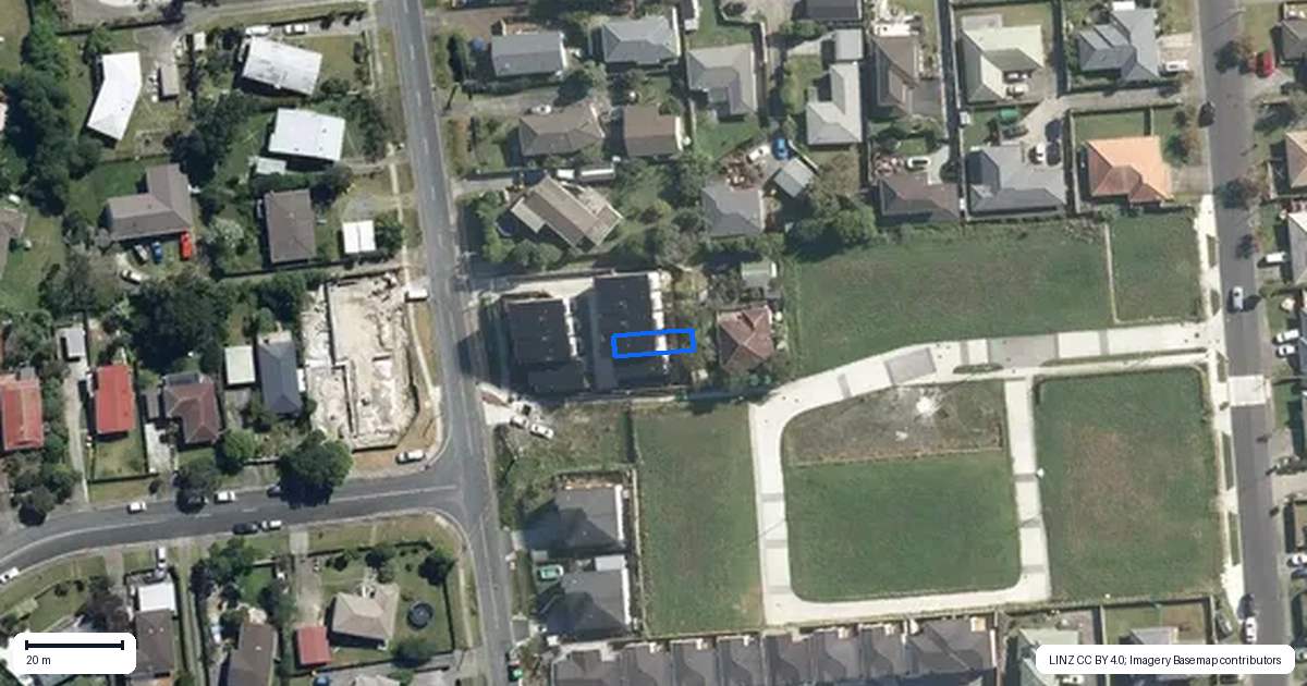 Property context map for 6/18 Hetherington Road, Ranui, Auckland