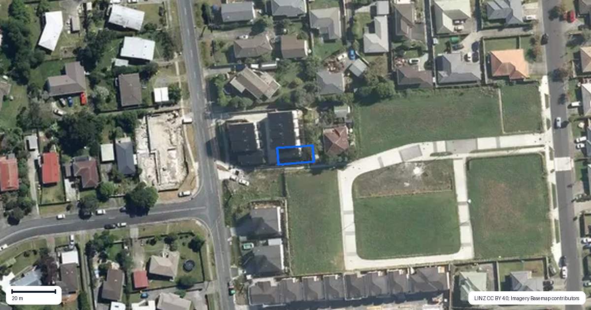 Property context map for 5/18 Hetherington Road, Ranui, Auckland