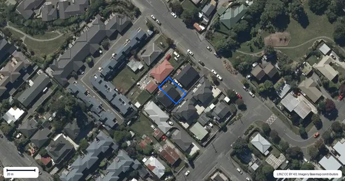 Property context map for 3/15 Cameron Street, Sydenham, Christchurch