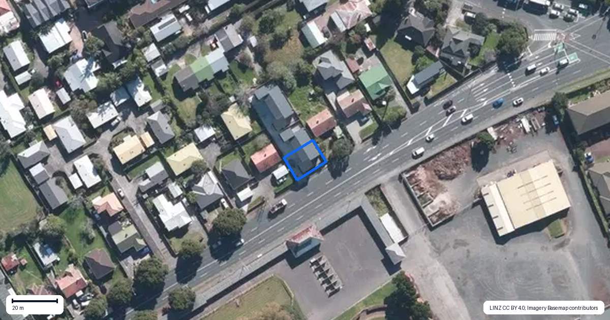 Property context map for 9A Ash Street, Avondale, Auckland