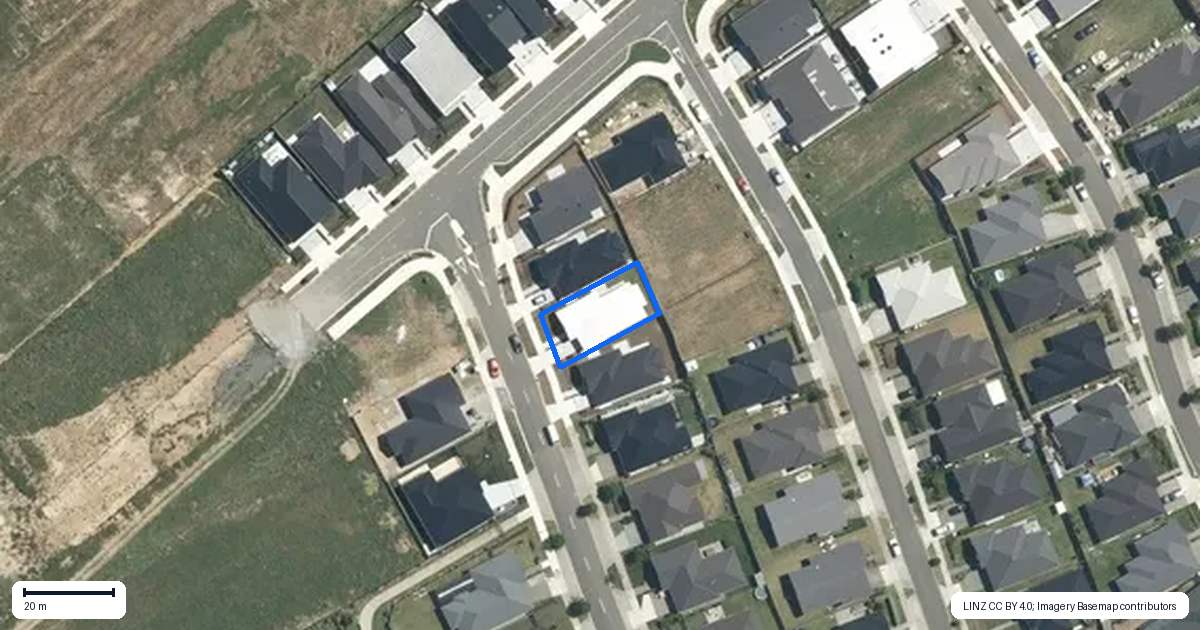 Property context map for 46 Lockerbie Street, Morrinsville