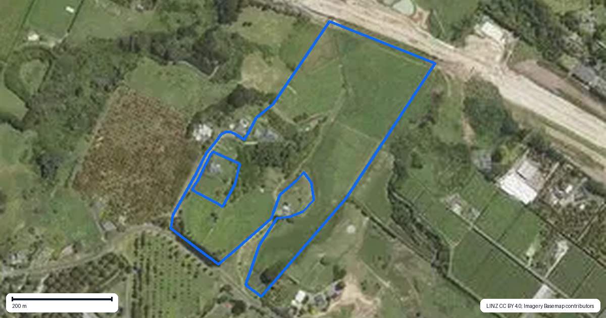 Property context map for 74C Oliver Road, Minden