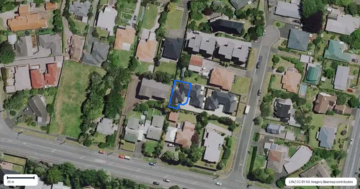 Property context map for 4/3 Tarbett Road, Hillcrest, Hamilton