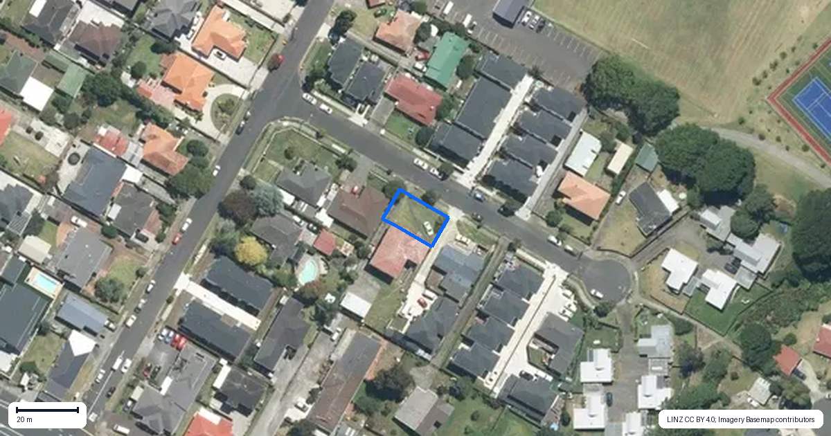 Property context map for 1A Wilmshurst Avenue, Papatoetoe, Auckland