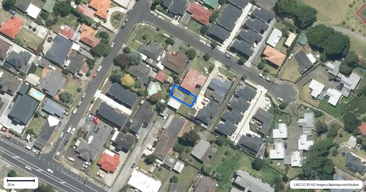 Property context map for 1D Wilmshurst Avenue, Papatoetoe, Auckland
