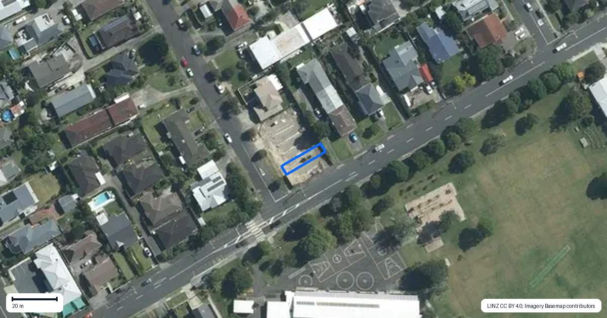 Property context map for 2/178 Bayswater Avenue, Bayswater, Auckland