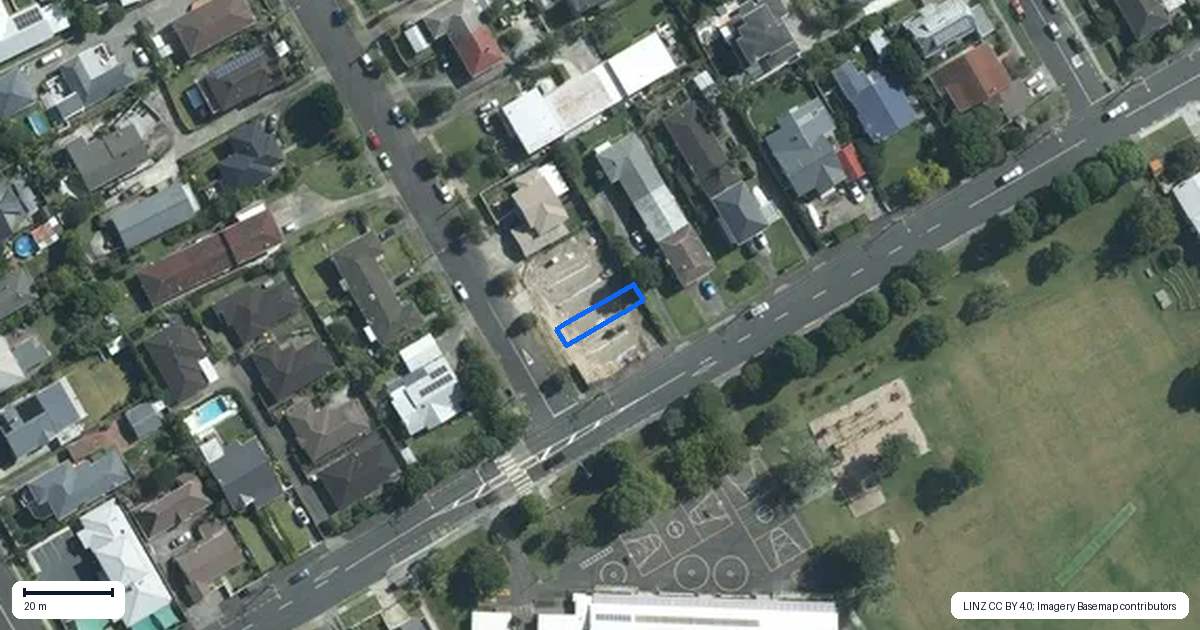 Property context map for 3/178 Bayswater Avenue, Bayswater, Auckland