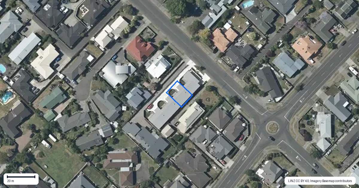 Property context map for 102A Auckland Road, Greenmeadows, Napier
