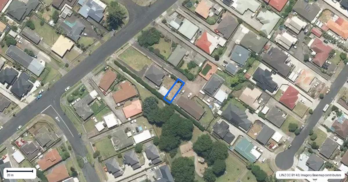 Property context map for 8/73 Victoria Road, Papatoetoe, Auckland