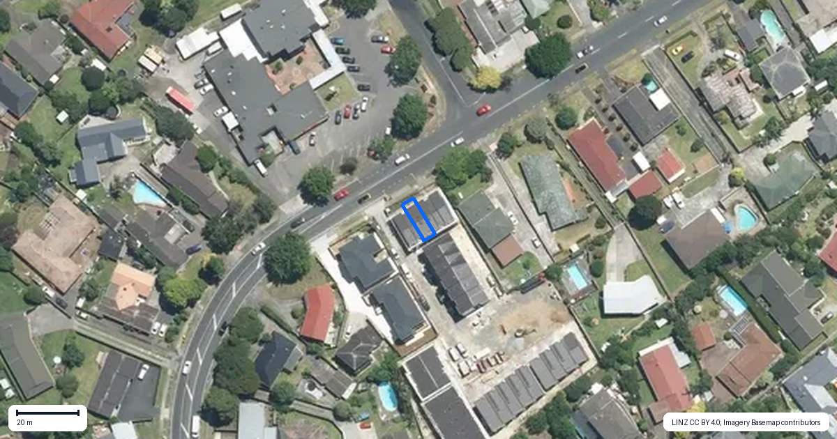 Property context map for 2/86 Elliot Street, Pahurehure, Papakura