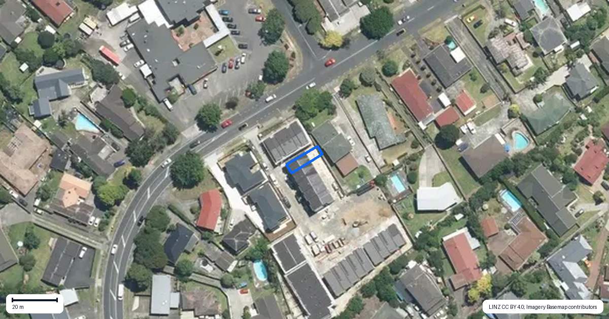 Property context map for 5/86 Elliot Street, Pahurehure, Papakura