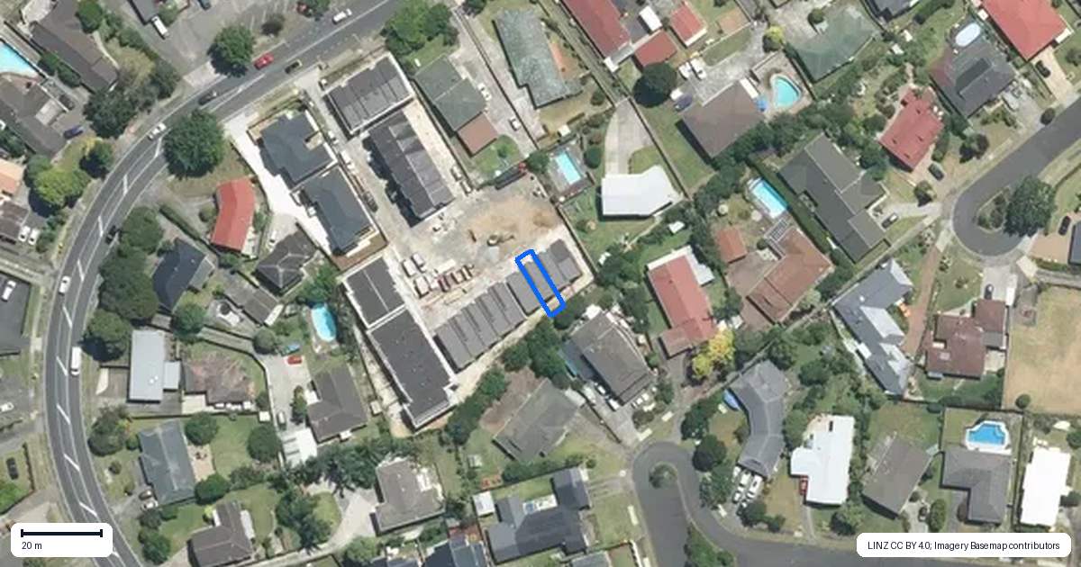 Property context map for 13/86 Elliot Street, Pahurehure, Papakura