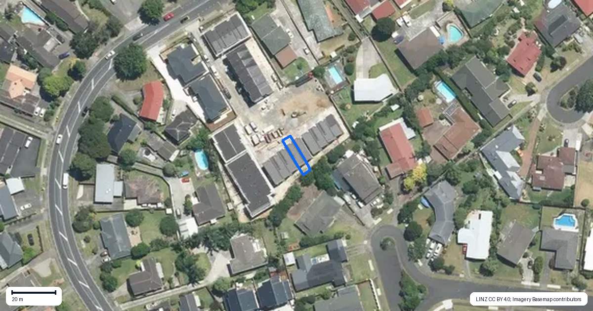 Property context map for 16/86 Elliot Street, Pahurehure, Papakura