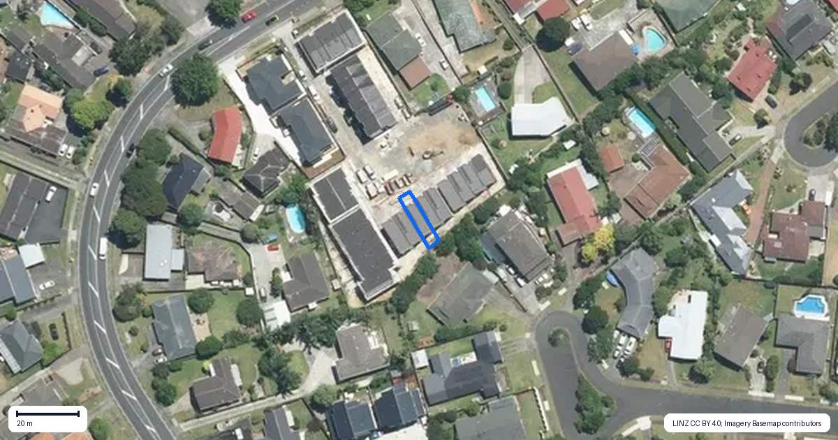 Property context map for 17/86 Elliot Street, Pahurehure, Papakura