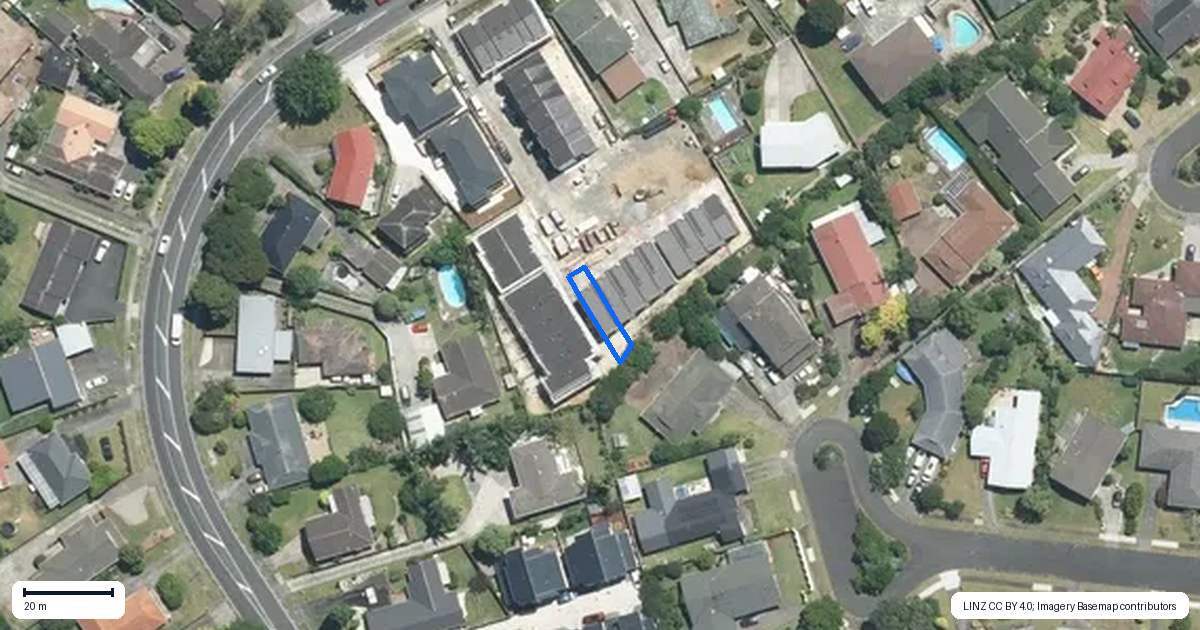Property context map for 19/86 Elliot Street, Pahurehure, Papakura