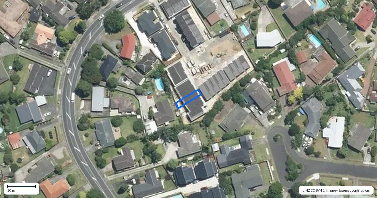 Property context map for 25/86 Elliot Street, Pahurehure, Papakura