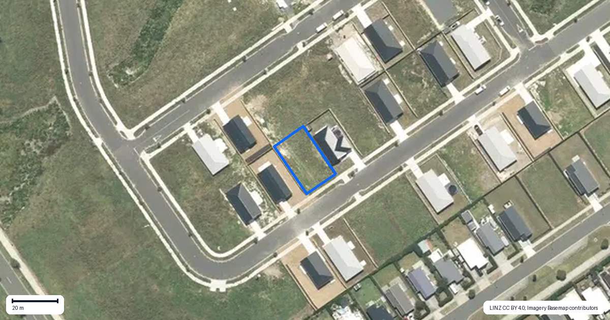Property context map for 34 Riverine Road, Te Kauwhata
