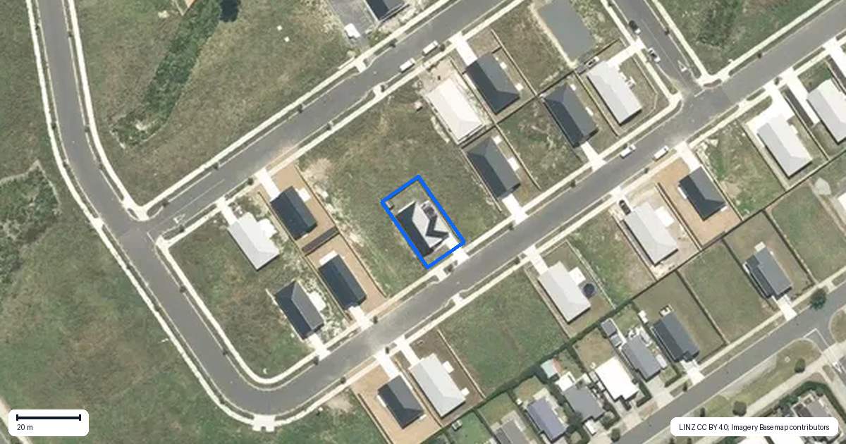Property context map for 32 Riverine Road, Te Kauwhata