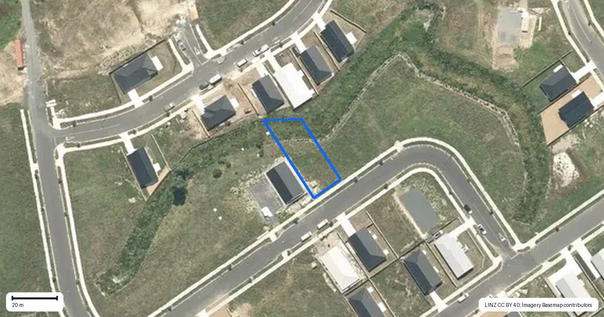 Property context map for 15 Haahi Crescent, Te Kauwhata