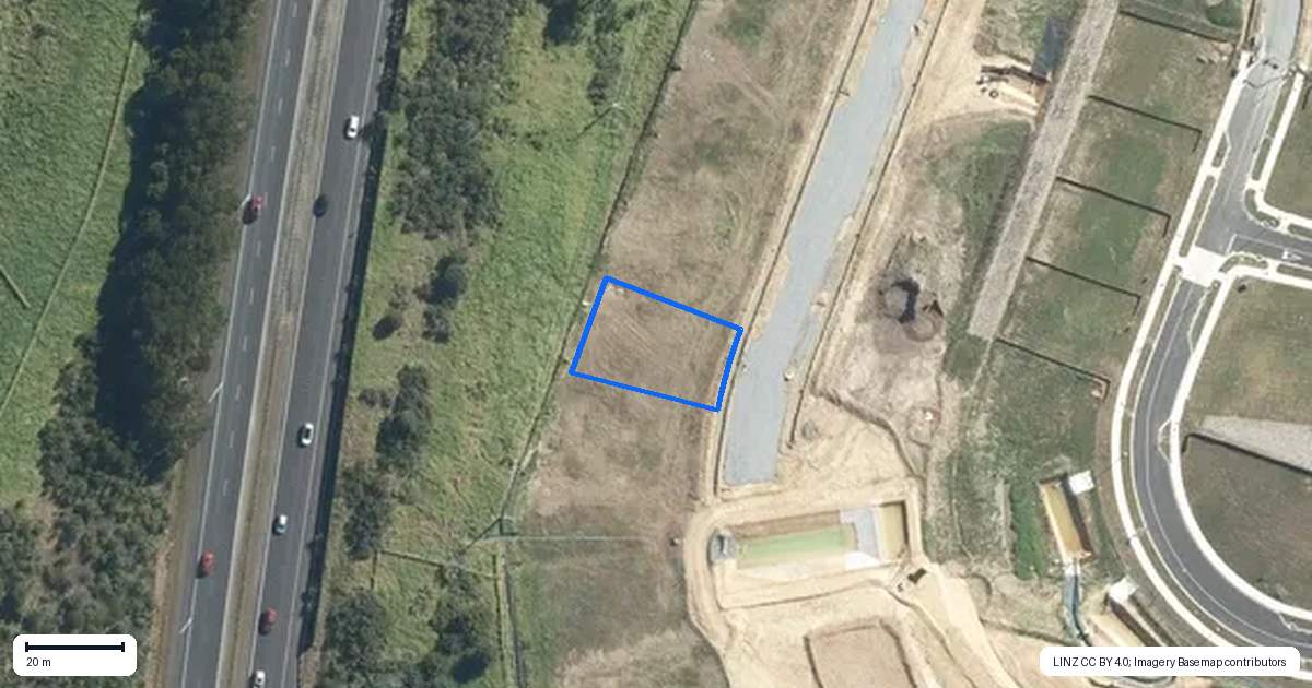 Property context map for 20 Skulander Crescent, Orewa