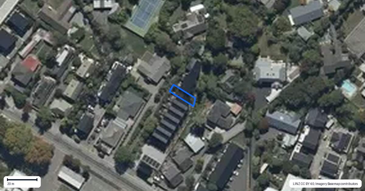 Property context map for 8/44 Creyke Road, Ilam, Christchurch