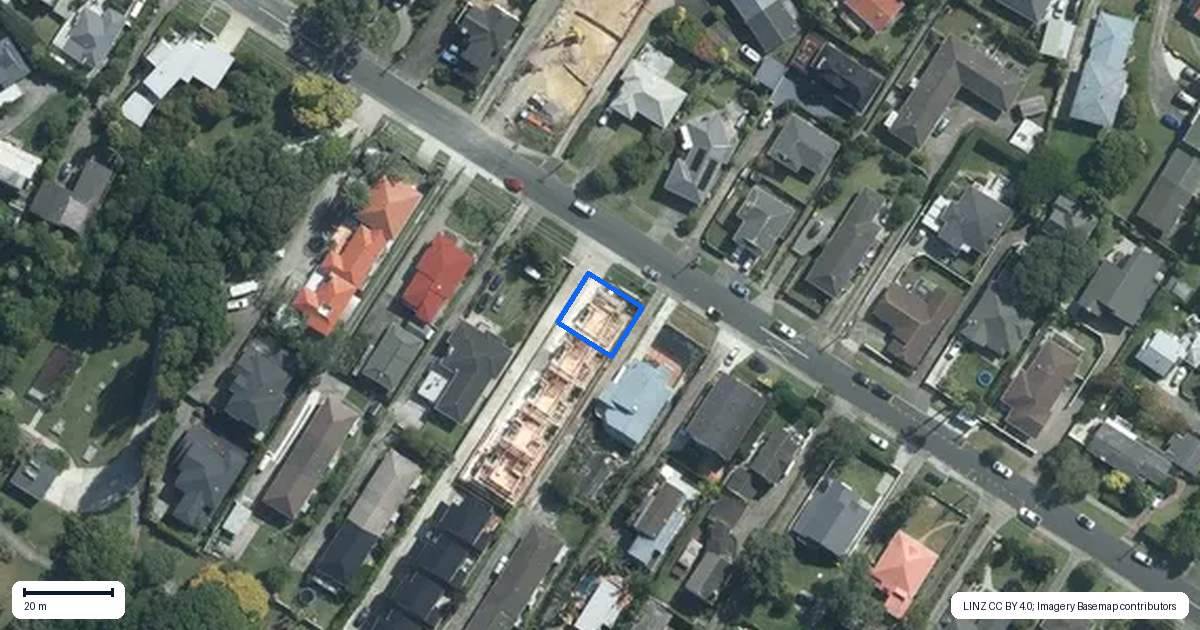 Property context map for 1/49 Northboro Road, Belmont, Auckland