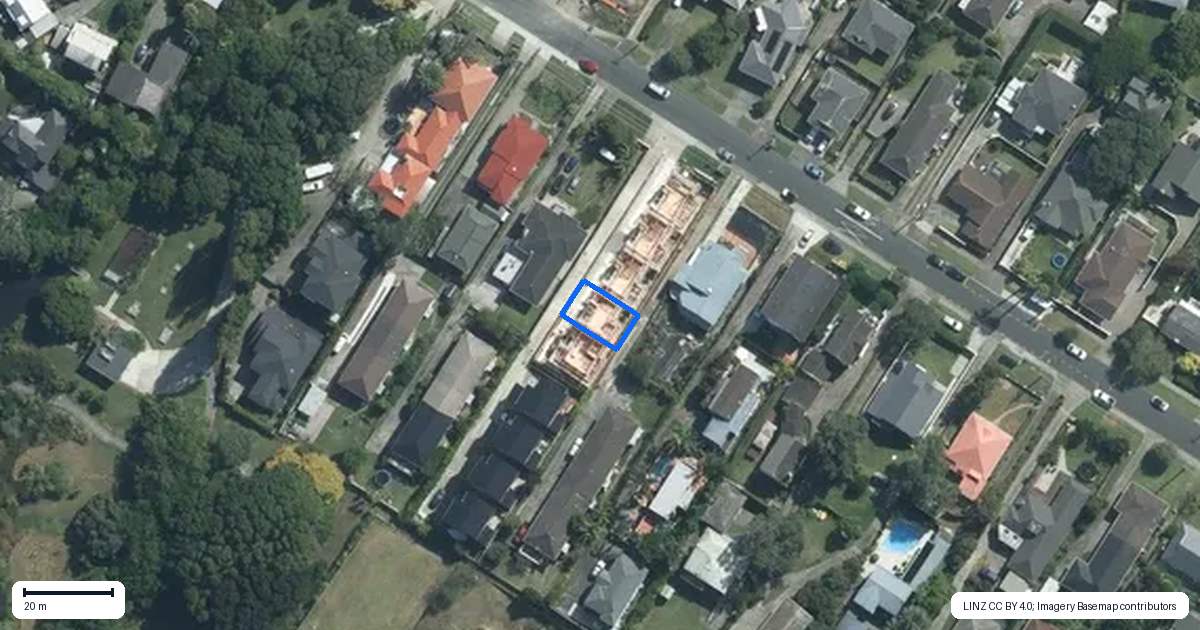 Property context map for 4/49 Northboro Road, Belmont, Auckland