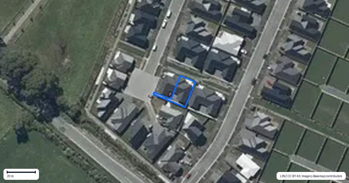 Property context map for 19 Kekewai Place, Halswell, Christchurch