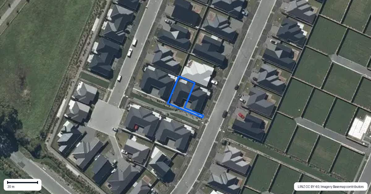 Property context map for 9 Matai Springs Drive, Halswell, Christchurch
