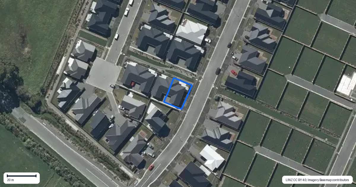 Property context map for 5 Matai Springs Drive, Halswell, Christchurch