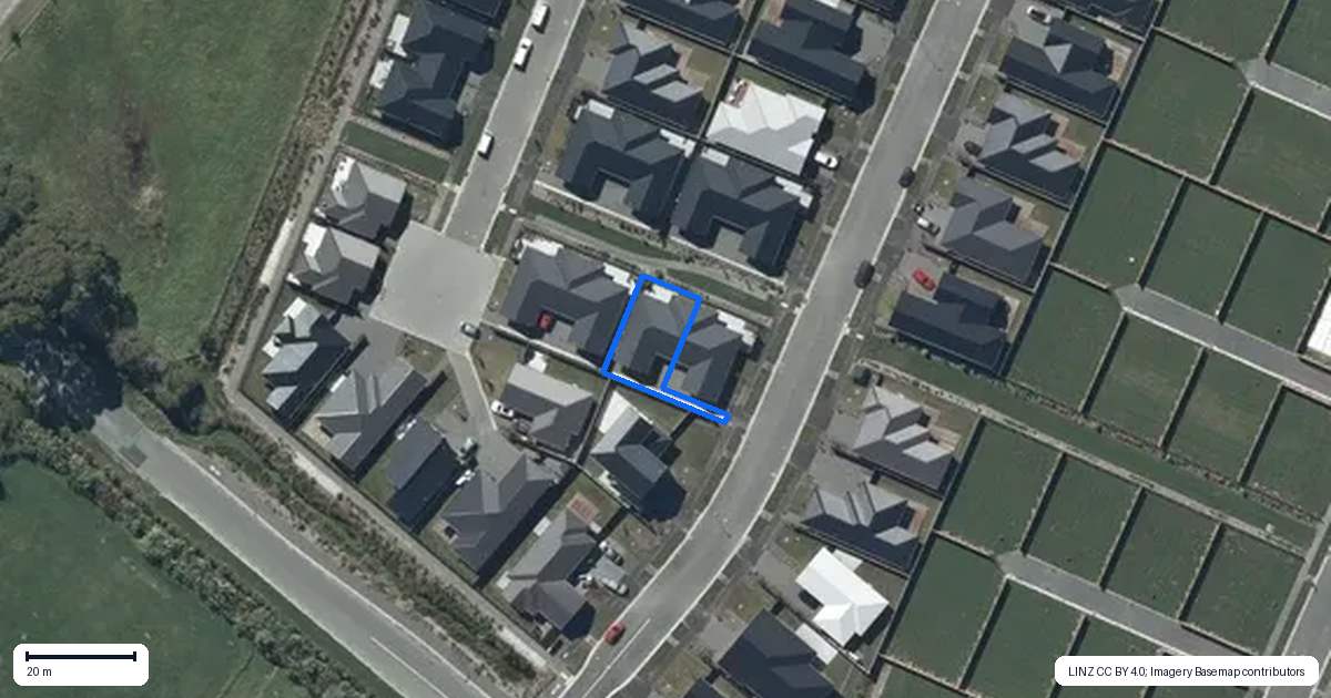 Property context map for 7 Matai Springs Drive, Halswell, Christchurch