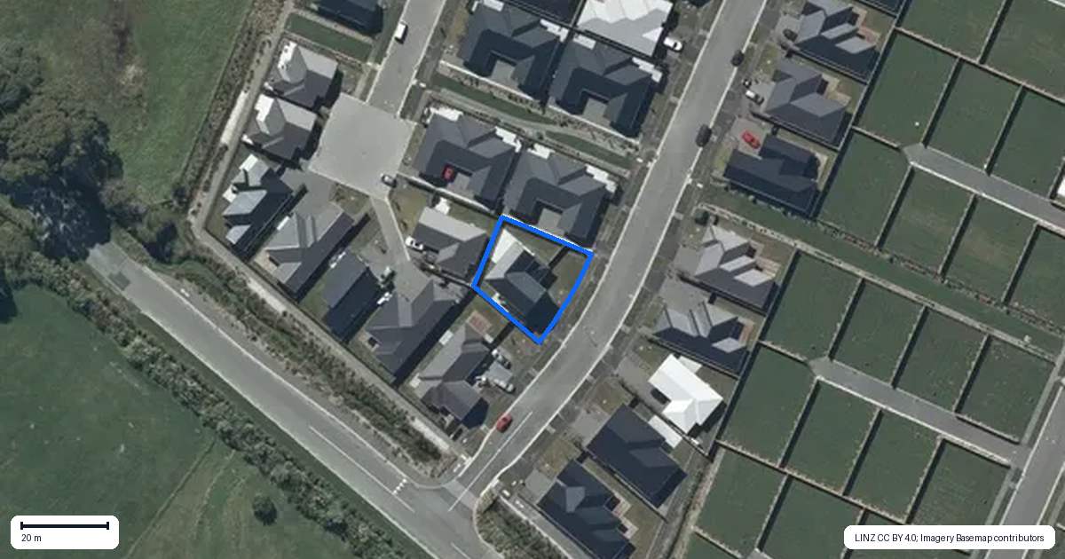 Property context map for 3 Matai Springs Drive, Halswell, Christchurch