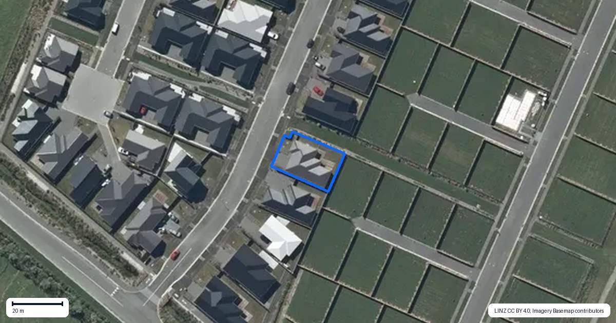 Property context map for 10 Matai Springs Drive, Halswell, Christchurch