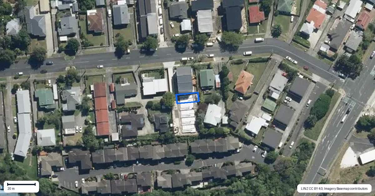Property context map for 4/12 Arawa Street, New Lynn, Auckland