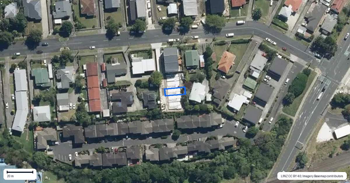 Property context map for 6/12 Arawa Street, New Lynn, Auckland