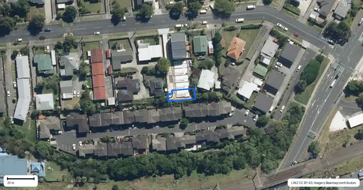 Property context map for 8/12 Arawa Street, New Lynn, Auckland
