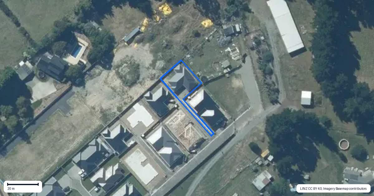 Property context map for 31 Ella Street, Rolleston