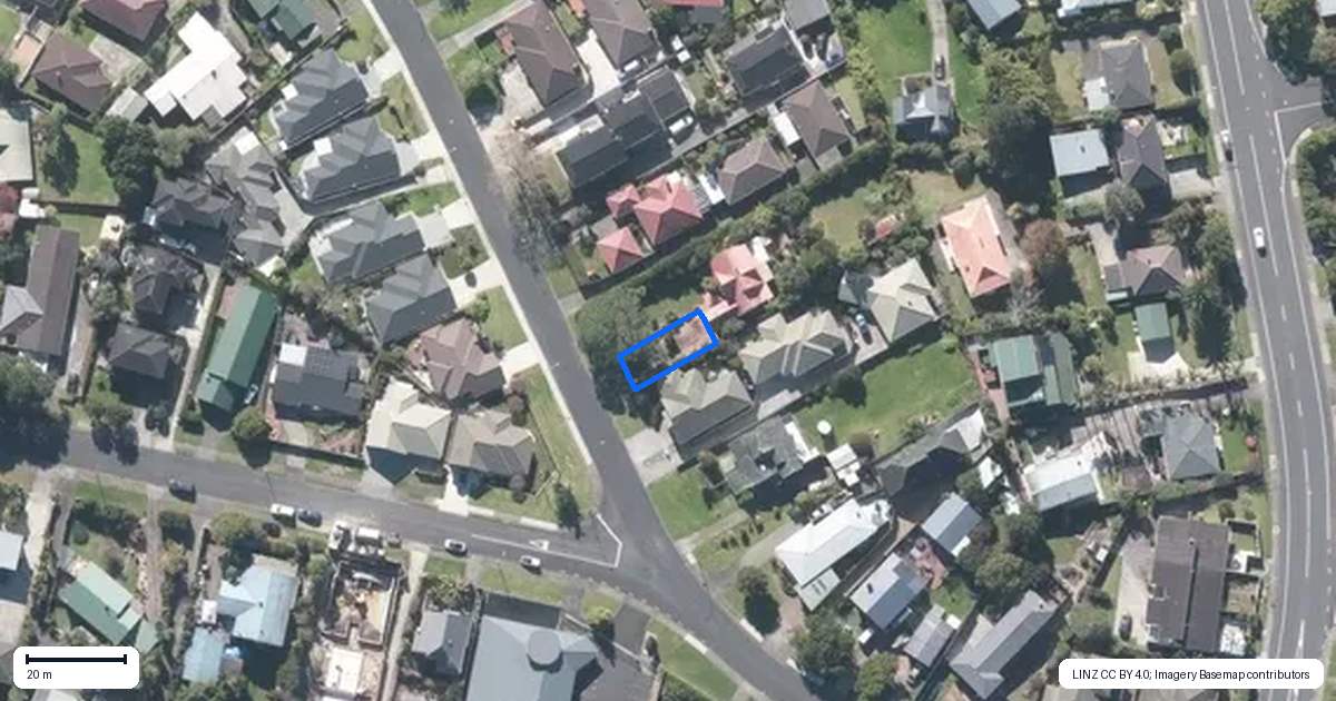 Property context map for 1/19 Drake Street, Howick, Auckland