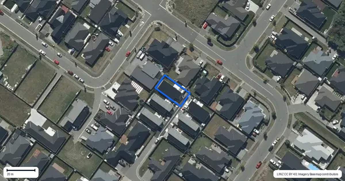 Property context map for 13 Bernina Lane, Wigram, Christchurch