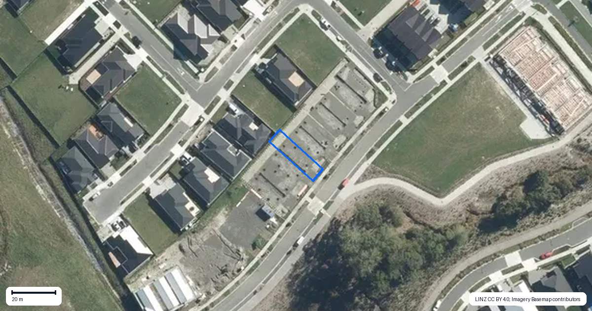 Property context map for 16 Kauka Road, Wainui