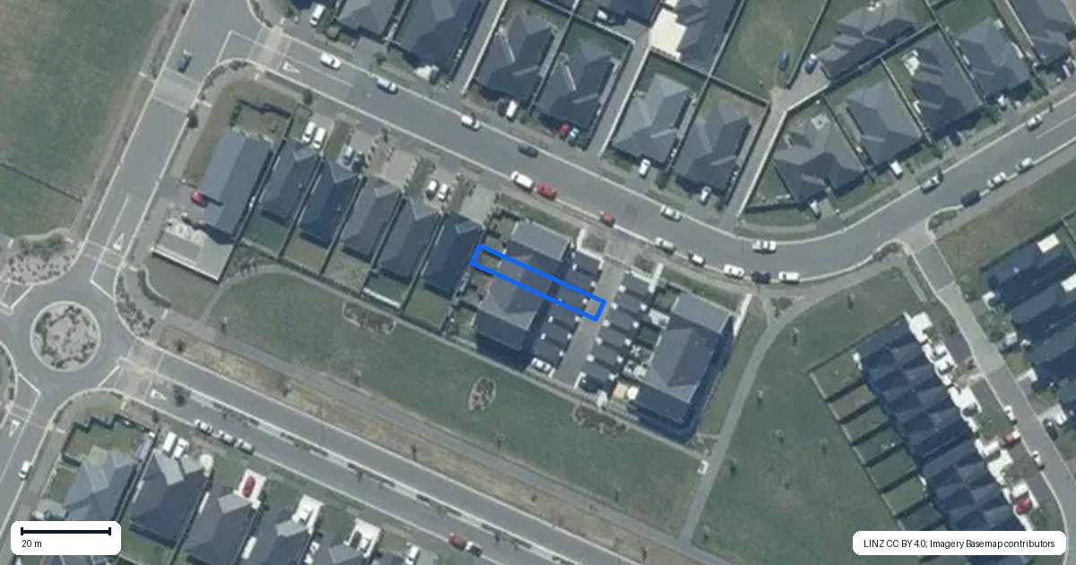 Property context map for 18 Fairhall Street, Rolleston